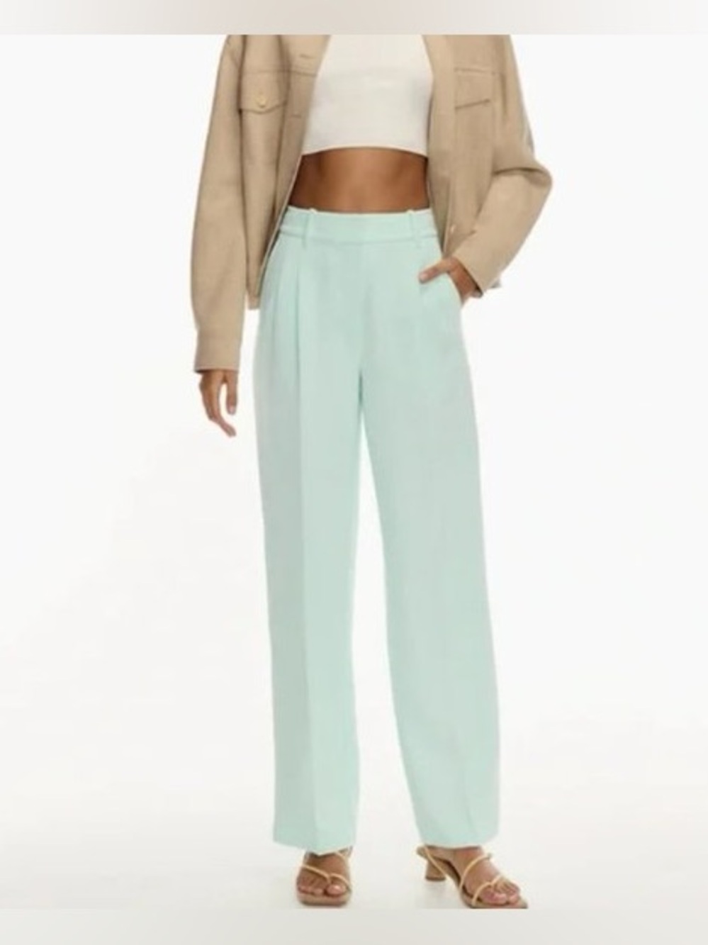 Aritzia Wilfred Wide-Leg Trouser